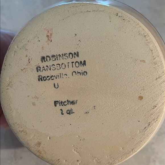 Vintage Robinson Ransbottom Pitcher - Picture 4 of 5